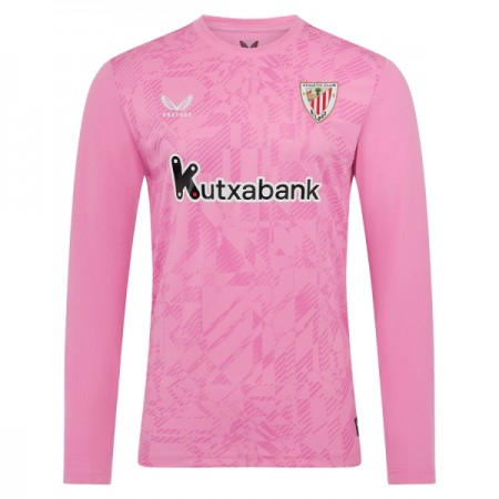 Athletic Bilbao Doelman Shirt 2025-26 Roze Lange Mouw Athletic Bilbao Doelman Shirt 2025-26 Roze Lange Mouw
